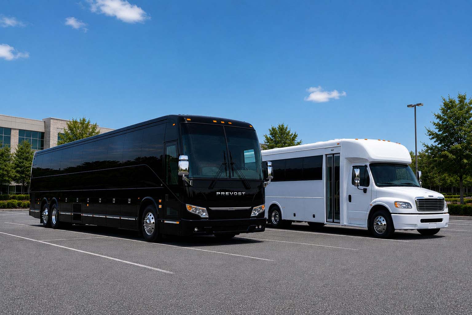 Charter bus rental in Manchester, NH